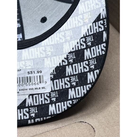 MLB The Show Hat Cap Snapback Black New Era 9Fifty MLB Players San Diego Studio - Picture 12 of 12